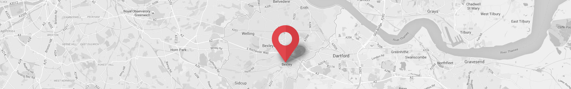 Bexley map